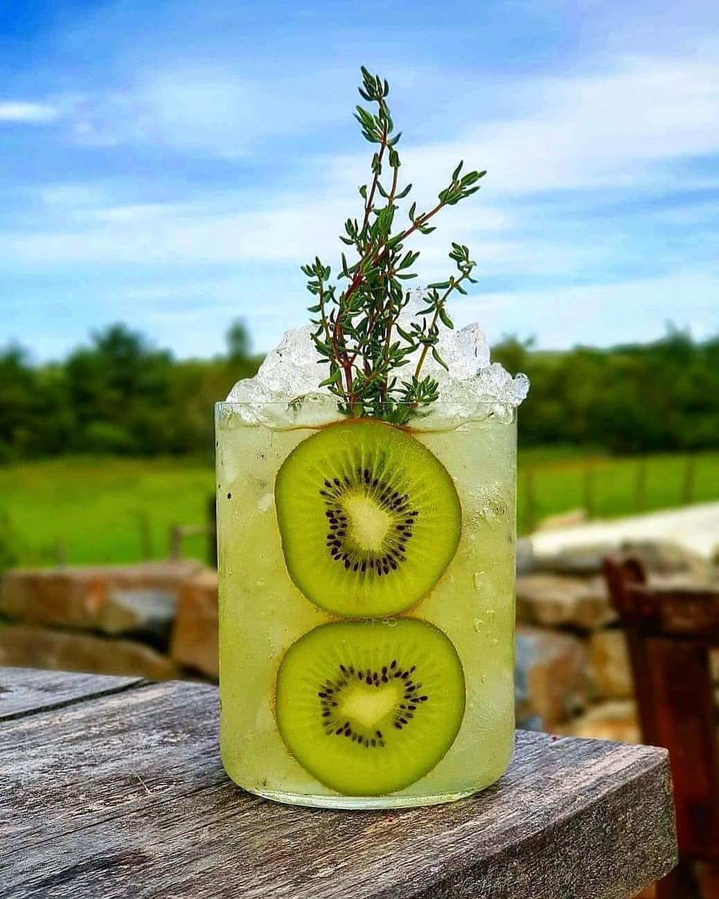 Cocktail of the week Kiwi Thyme 🥝 INGREDIENTI ️Portobello Road Gin